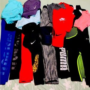 Athletic clothing lot
